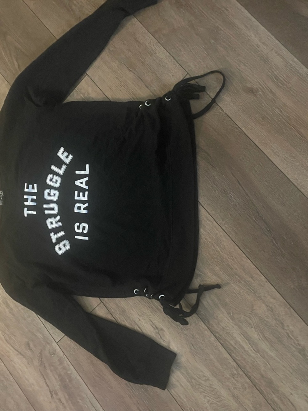Fifth Sun Black Graphic Crewneck Tee